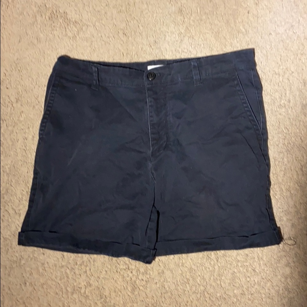 Black urban outfitters cotton and spandex shorts